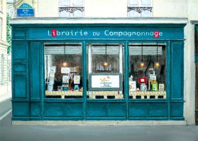 Librairie du Compagnonnage, quai de l‘Hôtel de Ville, Paris - carte postale