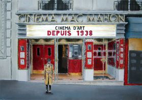Cinéma Mac-Mahon, avenue Mac-Mahon, Paris - carte postale